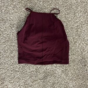 Women's Burgundy Top